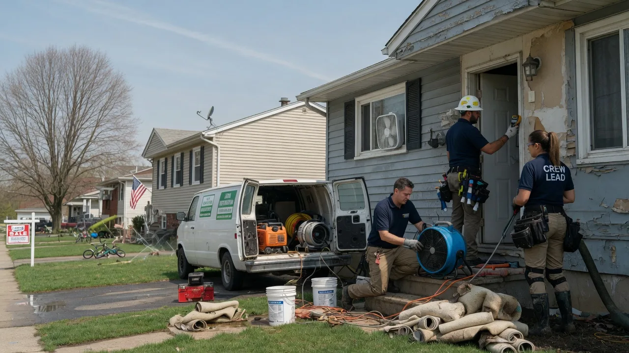 Flood Cleanup in Fulton, MI near me